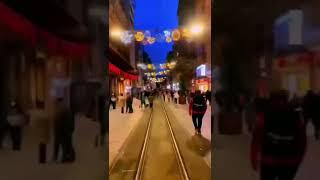 أجمل أسواق في تقسيم شارع الأستقلال إسطنبول نزل الفيديو كامل على قناتي