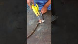 The Most Practical Chain Wrench You Can Make at Home! #shorts #welding #chain #wrench #experiment