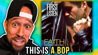 Rapper FIRST time REACTION to George Michael - Faith! This is a BOP...