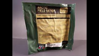 2022 Norwegian Arctic Field Ration Cod in Creamy Curry Potatoes MRE Taste Testing Review