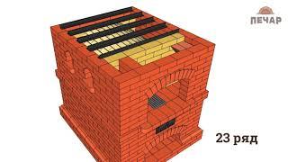 Кладка русской печи своими руками