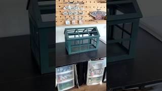 Let me know alllll of your ideas!! #miniatures #miniature #greenhouse #eclecticdecor