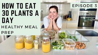 How To Eat 30 Plants a Day | HEALTHY MEAL PREP | VEGAN | PLANTBASED | Episode 3