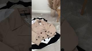 zara new in haul unboxing  #zara #zarahaul #zaranewin