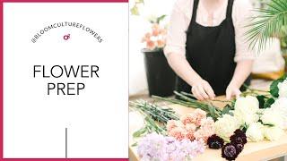 How to Prep Flowers with Bloom Culture