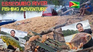 MASSIVE FISHING ADVENTURE UP THE ESSEQUIBO RIVER.