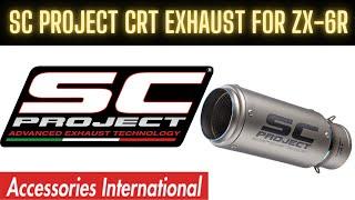 SC-Project CR-T Slip-on Exhaust for Kawasaki Ninja ZX-6R 636 (2019-) (K35-T36T) | Product Overview