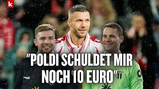 Können uns alle an den Spruch über Löw erinnern: Neuer und Co. über Lukas Podolski