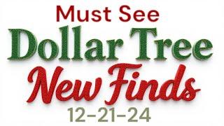 Dollar Tree NEW Finds 12-21-24 #dollartreehaul #dollartreechristmasdiy #christmasshopwithme ##haul