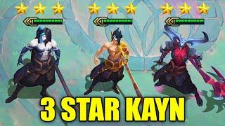 3 STAR KAYN ⭐⭐⭐ Rhaast vs Shadow (Teamfight Tactics TFT Set 4)