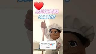 Are You A Girl or A Boy? ️ #shorts #short #chefweewee #fyp #foryou #foryoupeople