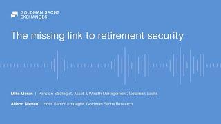 The missing link to retirement security