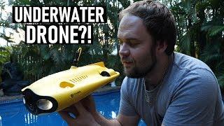 Underwater DRONE?! CHASING Gladius Mini Unboxing + First Test | DansTube.TV