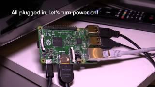 Raspberry Pi 2: unboxing, plugging and testing