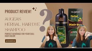 Product Review for Augeas Herbal Hair Dye Shampoo| Coffee Hair Color| 500ml