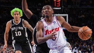 San Antonio Spurs vs Philadelphia 76ers - Full Game Highlights | December 23, 2024-25 NBA Season