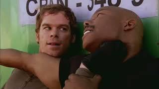 Doakes and Dexter fight scene