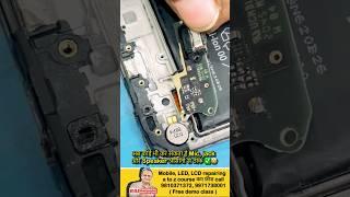 Ringer, vibrator, mic repair ￼सिर्फ़ एक PCB से | mobile repairing course | raj technical #shorts