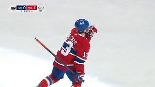 Cole Caufield Scores In Honor Of Johnny Gaudreau