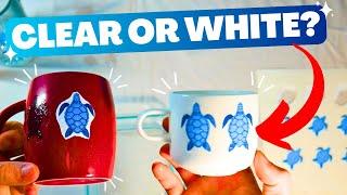 Clear Vs White Waterslide Decal Paper