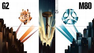 G2 Esports vs. M80 // Six Invitational 2025 - Group Stage // Day 1