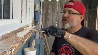 Window Sill Repair With Abatron Epoxy