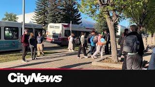 Calgary students say overcrowding a major issue on city transit bus route