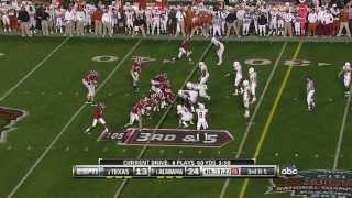 2010 BCS National Championship - Alabama Crimson Tide (1#) vs Texas Longhorns (2#)