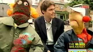 Stephen Billington with Zig and Zag