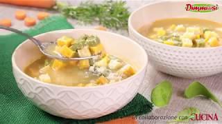 Videoricetta: zuppa imperiale ai tre colori