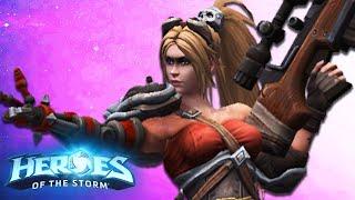 Nova Always One In The Chamber High APM Auto Attack Build | Heroes of the Storm (Hots) Nova Gameplay