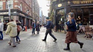 Walking tour in Covent Garden, London, West End 4K HDR 60fps