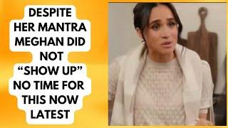 DESPITE THE SUPPORT MEGHAN HAS NO TIME FOR THIS NOW ..HONESTLY? #meghan #meghanmarkle #news