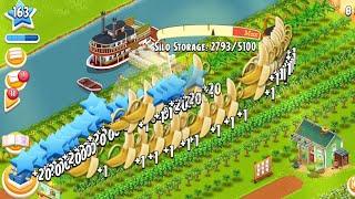 hay day harvesting and gameplay level 163