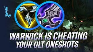 WARWICK IS CHEATING! YOUR ULT ONESHOTS! WARWICK REWORK IS OP! | RiftGuides | WildRift