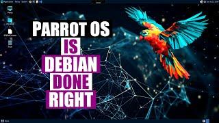 A Quick Look At Parrot OS Home Edition
