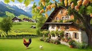 Switzerland Countryside LifeWalking in A Fruits paradiseCanton Thurgau SWITZERLAND