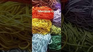 Macrame Cords #macrame #cottoncord #macramemakers #macramecord #material #artmaterial