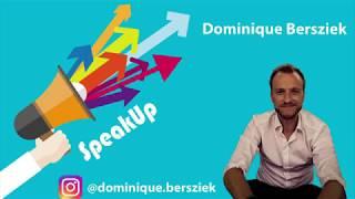 Dominique Bersziek beim Speakup #3 in Leipzig „Der wichtigste Satz in deinem Leben"