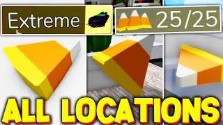 HOW TO FIND ALL 35 EXTREME CANDY CORN LOCATIONS in BROOKHAVEN RP! (CANDY CORN HUNT) ROBLOX