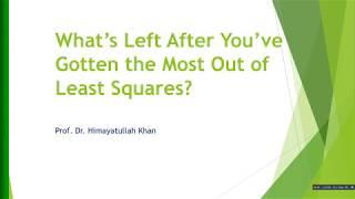 72 How to get most of the least squares with Himmy Khan