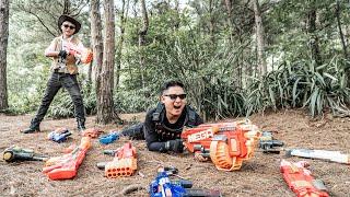 Nerf Guns War : Nerf Mission Men S.W.A.T SEAL Team Fight Female Leader Dangerous Criminal Groups