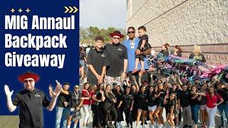 Annual Backpack Giveaway