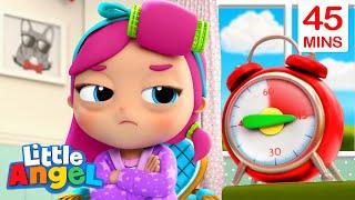 Be Patient (Tick Tock, Goes The Clock) + More Little Angel Kids Songs & Nursery Rhymes