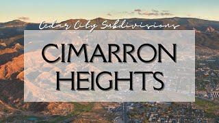 Cedar City Utah Subdivisions | Cimarron Heights