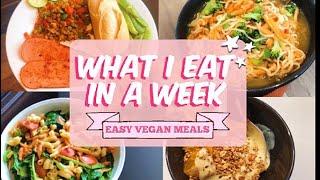 WHAT I EAT IN A WEEK DURING QUARANTINE (VEGAN) by Victoria Sofia