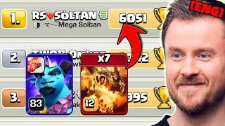 Rank 1 Player Strategy - Super Dragons with 8000 HP (Clash of Clans)