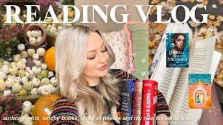 Witchy reading vlog ‍⬛ author events, my favourite book of 2024, a trip to pendle hill & more! 