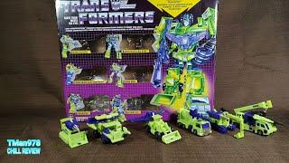 Walmart Vintage Transformers Devastator/Constructicon Gift Set CHILL REVIEW