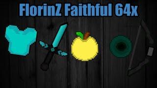 FlorinZ Faithful 64x | MCPE PvP Pack 1.2×